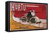 Hurtu Voiturettes Automobiles System Leon Bollee, Advertisement for Cars, Poster-null-Framed Stretched Canvas