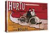 Hurtu Voiturettes Automobiles System Leon Bollee, Advertisement for Cars, Poster-null-Stretched Canvas