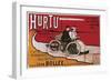 Hurtu Voiturettes Automobiles System Leon Bollee, Advertisement for Cars, Poster-null-Framed Giclee Print