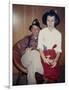 Husband and Wife at a Costume Party, Ca. 1963-null-Framed Photographic Print