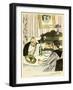 Husband, Wife, Communism-Charles Laborde-Framed Art Print