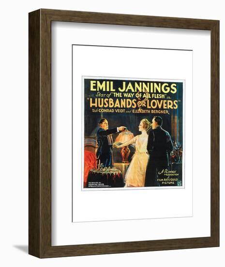 Husbands Or Lovers - 1924 I-null-Framed Giclee Print