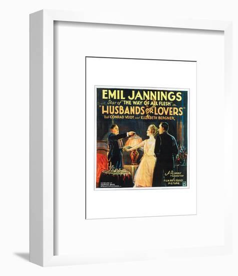 Husbands Or Lovers - 1924 I-null-Framed Giclee Print