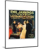 Husbands Or Lovers - 1924 I-null-Mounted Giclee Print