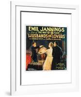 Husbands Or Lovers - 1924 I-null-Framed Giclee Print