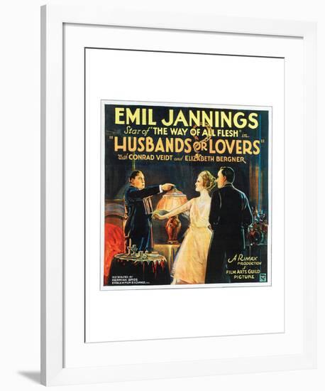 Husbands Or Lovers - 1924 I-null-Framed Giclee Print