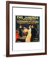 Husbands Or Lovers - 1924 I-null-Framed Giclee Print