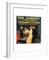 Husbands Or Lovers - 1924 I-null-Framed Giclee Print