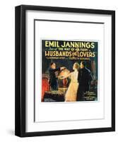 Husbands Or Lovers - 1924 I-null-Framed Giclee Print