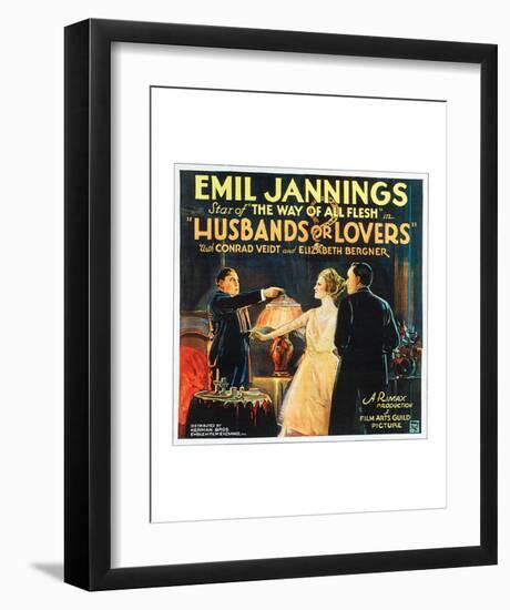 Husbands Or Lovers - 1924 I-null-Framed Giclee Print