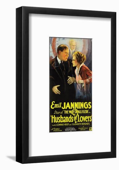 Husbands Or Lovers - 1924 II-null-Framed Giclee Print