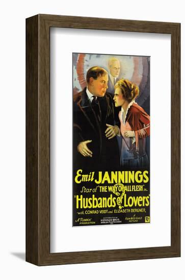 Husbands Or Lovers - 1924 II-null-Framed Giclee Print