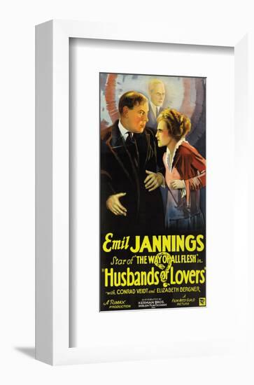 Husbands Or Lovers - 1924 II-null-Framed Giclee Print