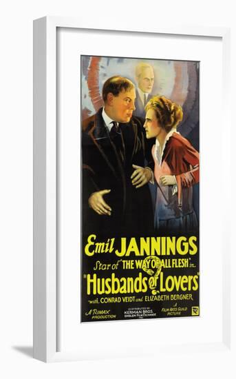 Husbands Or Lovers - 1924 II-null-Framed Giclee Print