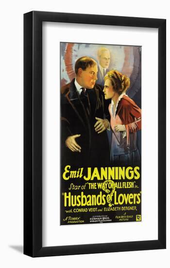 Husbands Or Lovers - 1924 II-null-Framed Giclee Print