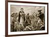 Huscar and Atahualpa Fighting over the Inca Empire-John Harris Valda-Framed Giclee Print