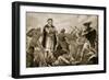 Huscar and Atahualpa Fighting over the Inca Empire-John Harris Valda-Framed Giclee Print