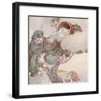 Hush-A-Bye Baby on the Tree Top-Anne Anderson-Framed Photographic Print