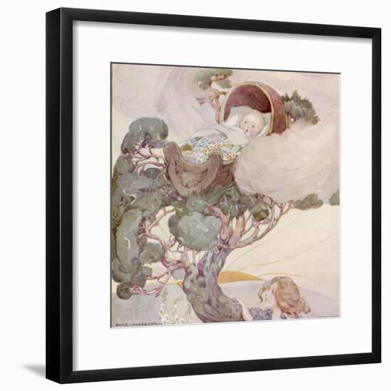 Hush-A-Bye Baby on the Tree Top-Anne Anderson-Framed Photographic Print