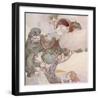 Hush-A-Bye Baby on the Tree Top-Anne Anderson-Framed Photographic Print