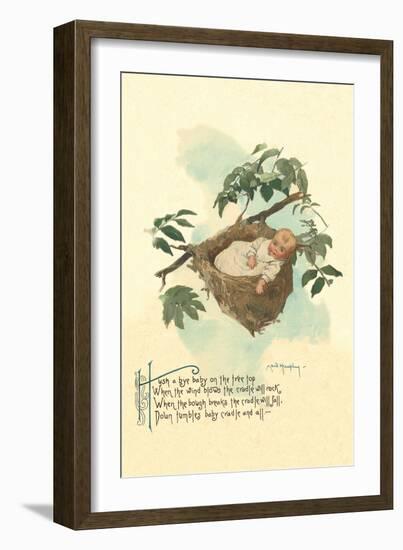 Hush a Bye Baby-Maud Humphrey-Framed Art Print