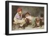 Hush, Hush-John Henry Henshall-Framed Giclee Print