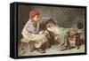 Hush, Hush-John Henry Henshall-Framed Stretched Canvas