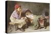 Hush, Hush-John Henry Henshall-Stretched Canvas