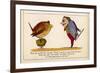 Hush! I Perceive a Young Bird in This Bush!-Edward Lear-Framed Premium Giclee Print