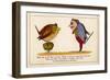 Hush! I Perceive a Young Bird in This Bush!-Edward Lear-Framed Art Print