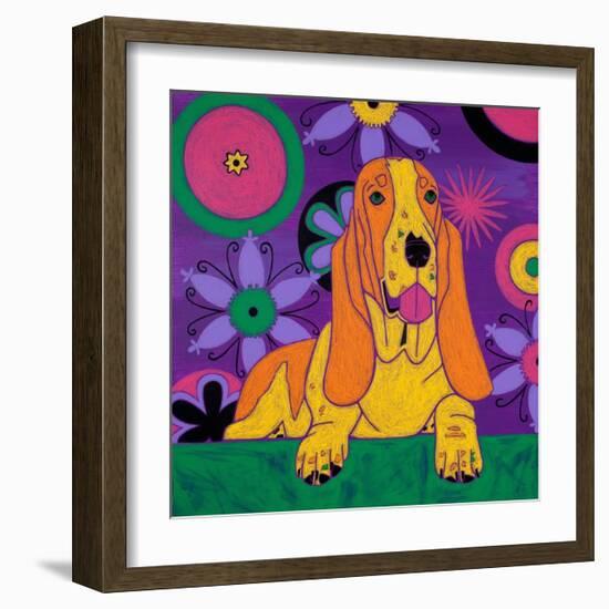 Hush Puppeh-Angela Bond-Framed Art Print