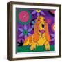 Hush Puppeh-Angela Bond-Framed Art Print