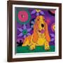 Hush Puppeh-Angela Bond-Framed Art Print