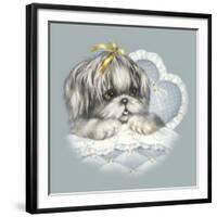 Hush Puppy-Peggy Harris-Framed Giclee Print