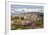 Huskies Near their Kennel, Ilulissat, Greenland-Françoise Gaujour-Framed Photographic Print