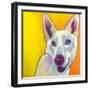 Husky - Charlie-Dawgart-Framed Giclee Print