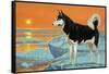 Husky Dog-Angus Mcbride-Framed Stretched Canvas