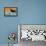 Husky Dog-Angus Mcbride-Framed Stretched Canvas displayed on a wall