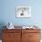 Husky on Top of its Kennel, Lapland, Finland-Françoise Gaujour-Framed Photographic Print displayed on a wall