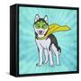 Husky Power-Marcus Prime-Framed Stretched Canvas