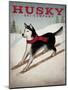 Husky Ski Co-Wild Apple Portfolio-Mounted Art Print
