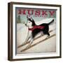 Husky Ski Co-Ryan Fowler-Framed Art Print