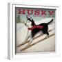 Husky Ski Co-Ryan Fowler-Framed Art Print