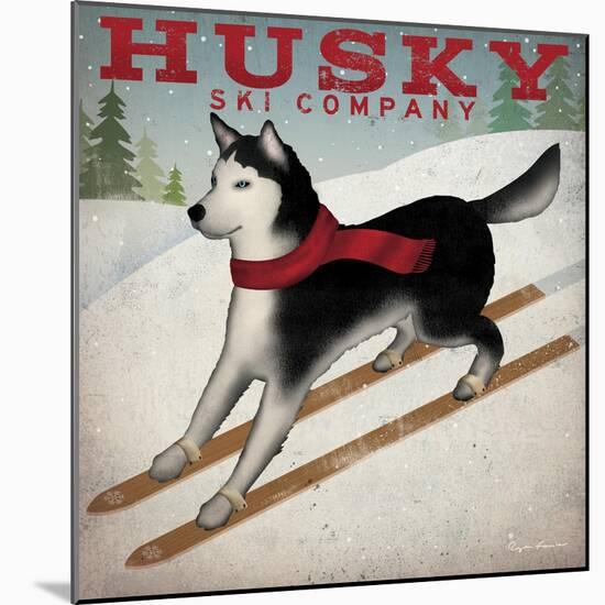 Husky Ski Co-Ryan Fowler-Mounted Art Print