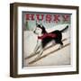 Husky Ski Co-Ryan Fowler-Framed Art Print