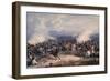 Hussars and Chasseurs at the Battle of Chernaya River on August 16, 1855 (Bataille De La Riviere Tc-Orlando Norie-Framed Giclee Print