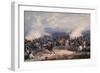 Hussars and Chasseurs at the Battle of Chernaya River on August 16, 1855 (Bataille De La Riviere Tc-Orlando Norie-Framed Giclee Print