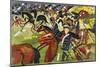 Hussars on a Sortie, 1913-August Macke-Mounted Giclee Print
