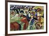 Hussars Setting Out, 1913-August Macke-Framed Giclee Print