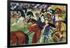 Hussars Setting Out, 1913-August Macke-Framed Giclee Print